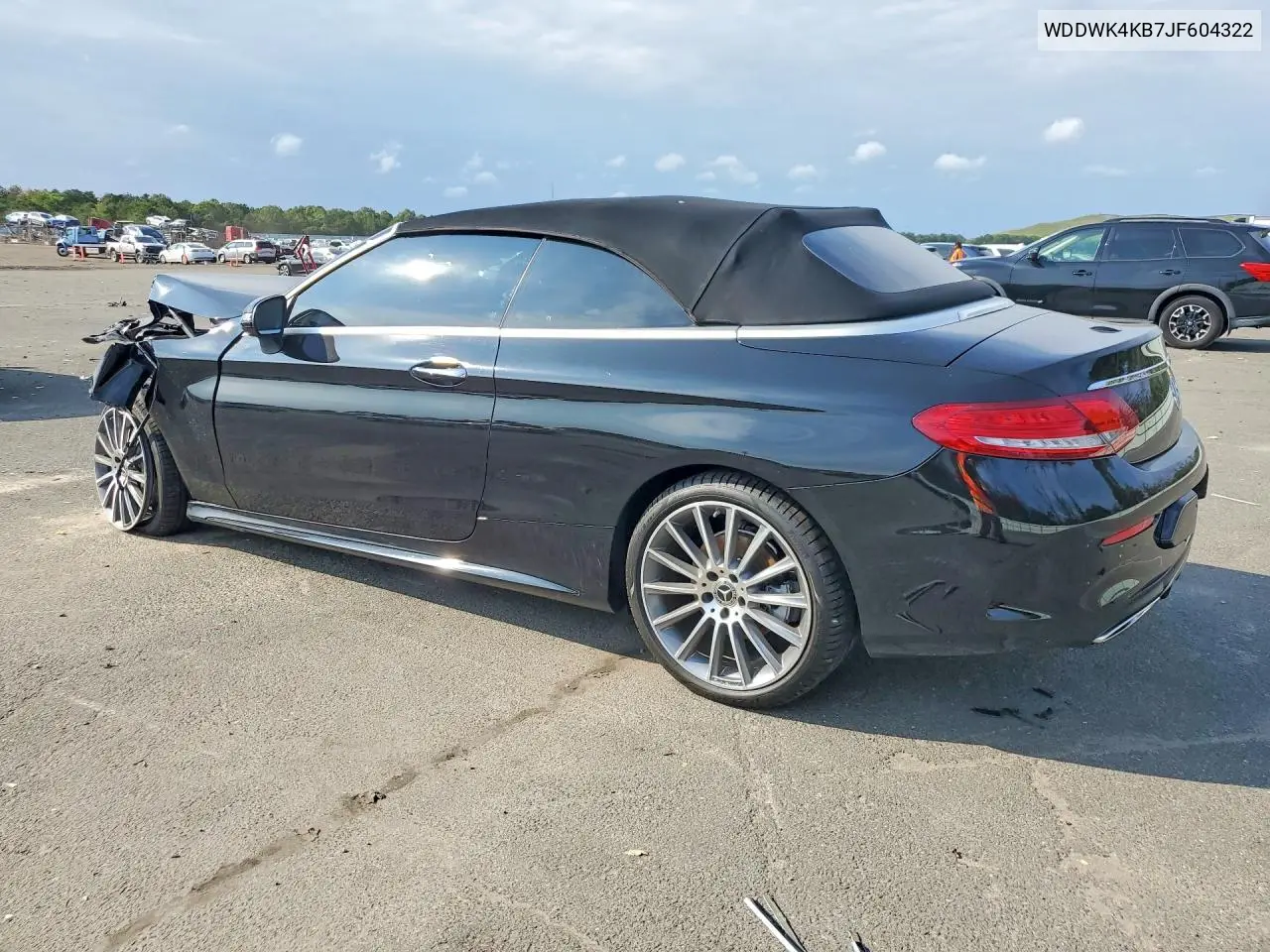 2018 MERCEDES C-KLASSE VIN WDDWK4KB7JF604322 — фото 2