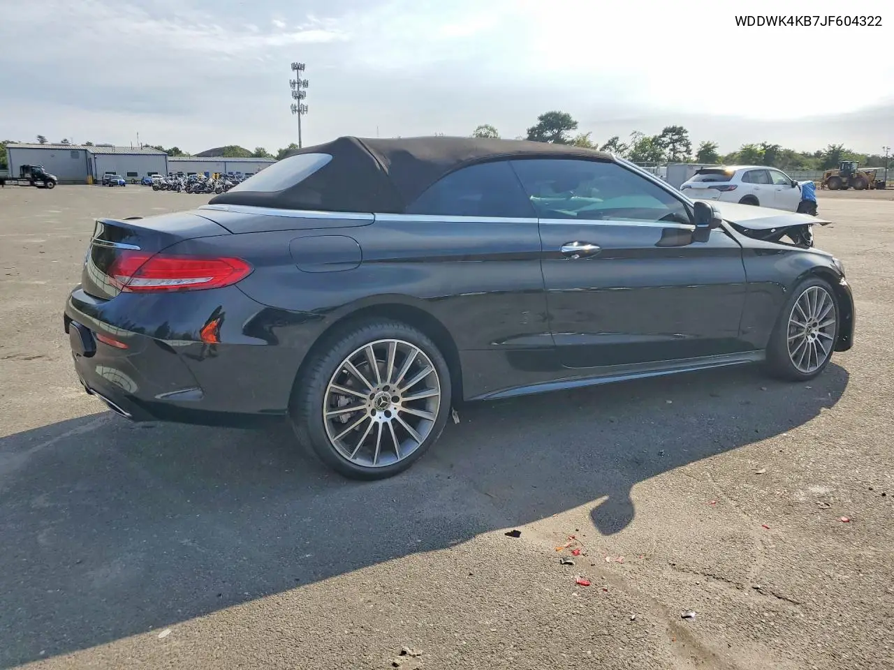 2018 MERCEDES C-KLASSE VIN WDDWK4KB7JF604322 — фото 3