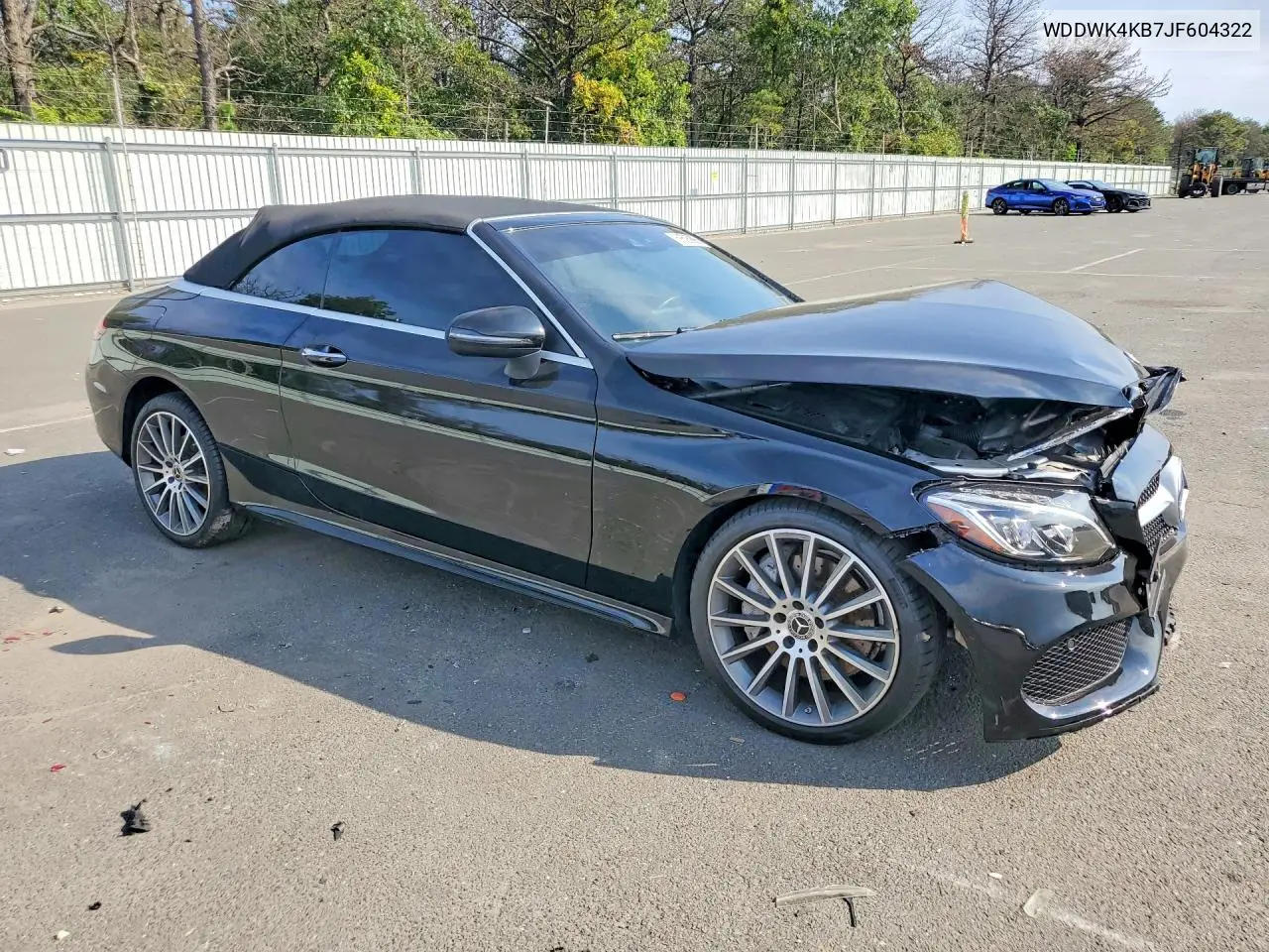 2018 MERCEDES C-KLASSE VIN WDDWK4KB7JF604322 — фото 4