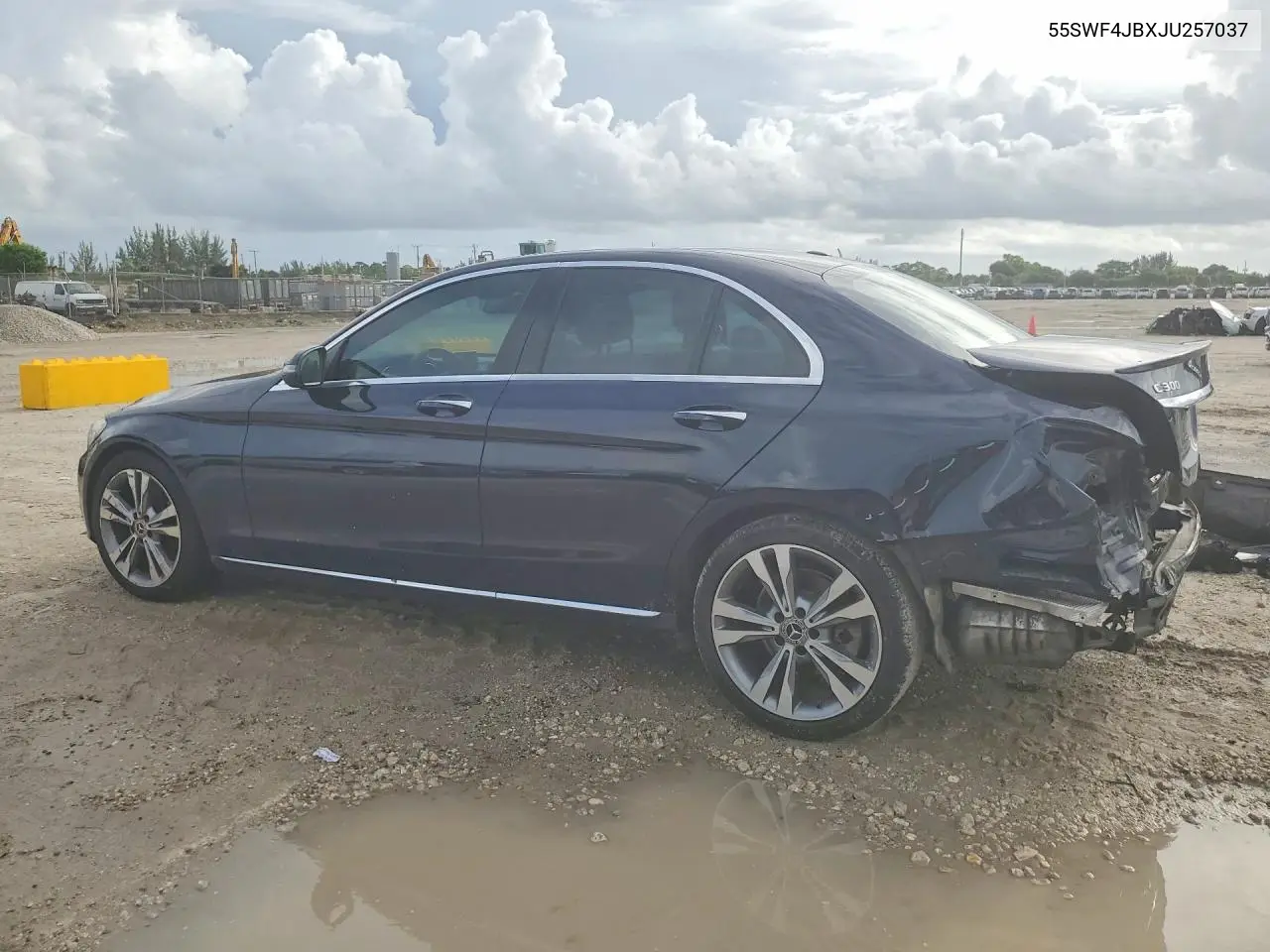 2018 MERCEDES C-KLASSE VIN 55SWF4JBXJU257037 — фото 2