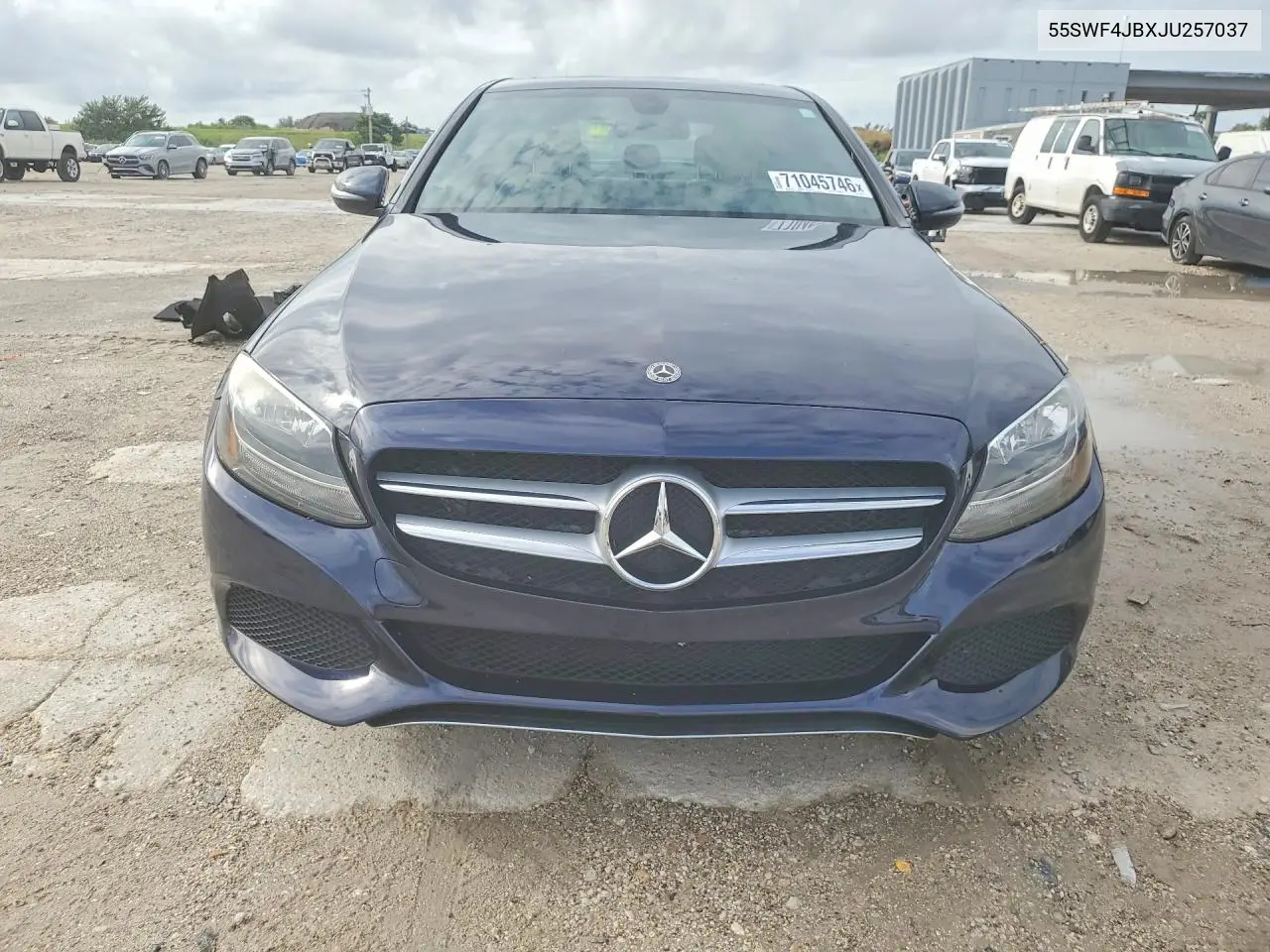 2018 MERCEDES C-KLASSE VIN 55SWF4JBXJU257037 — фото 5