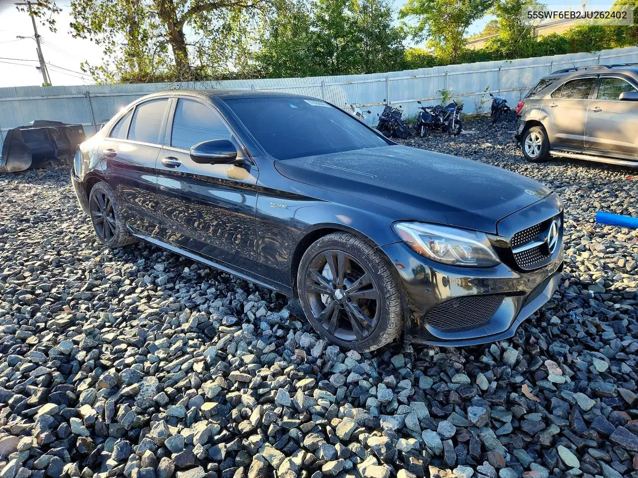 2018 MERCEDES C-KLASSE VIN 55SWF6EB2JU262402 — фото 4