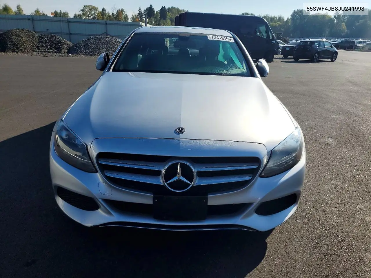 2018 MERCEDES C-KLASSE VIN 55SWF4JB8JU241998 — фото 5