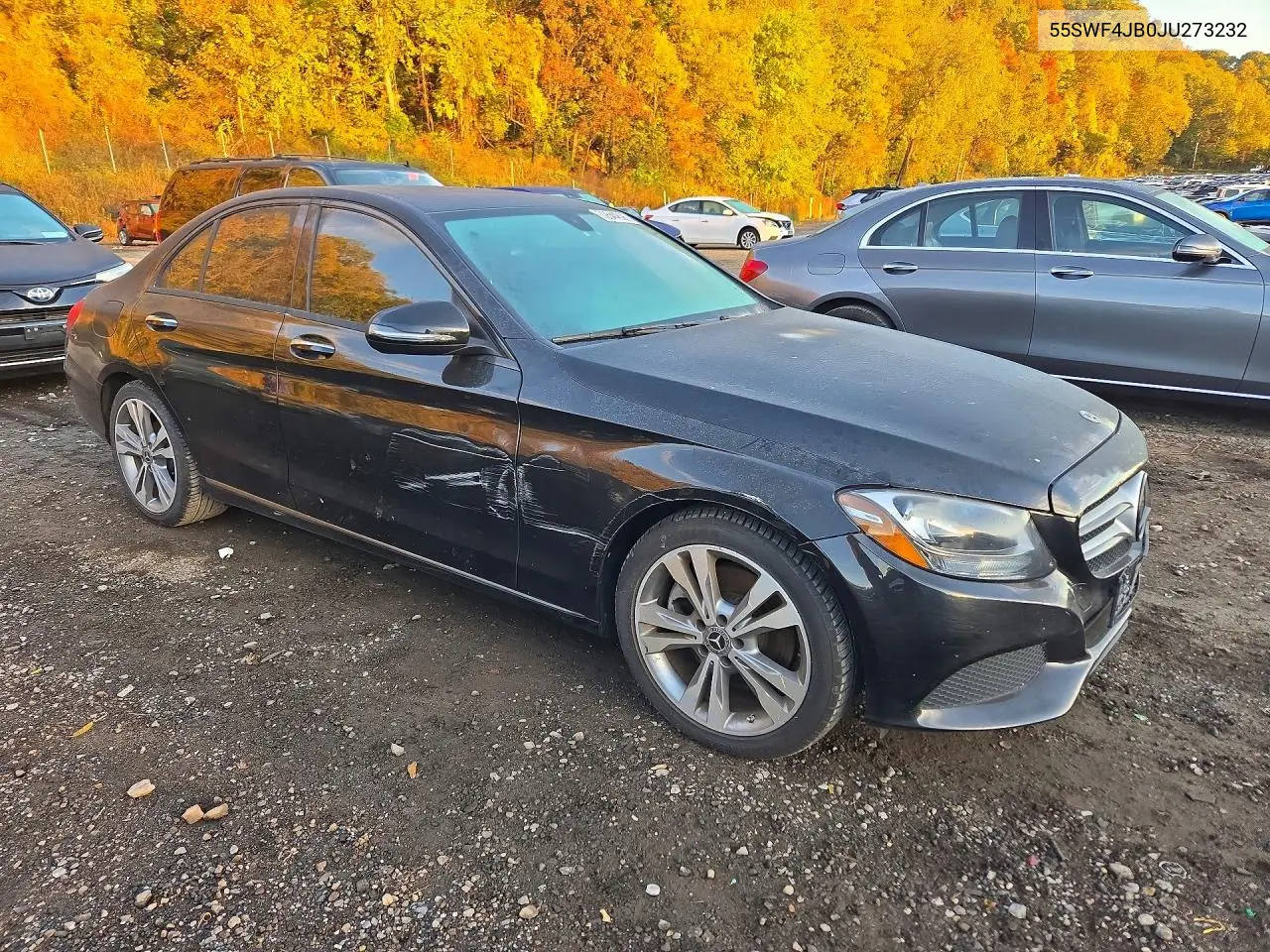 2018 MERCEDES C-KLASSE VIN 55SWF4JB0JU273232 — фото 4