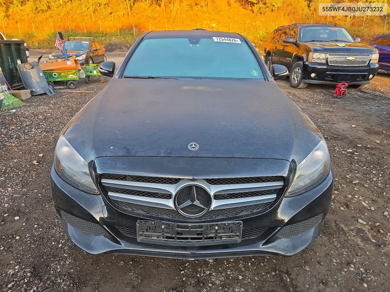 2018 MERCEDES C-KLASSE VIN 55SWF4JB0JU273232 — фото 5