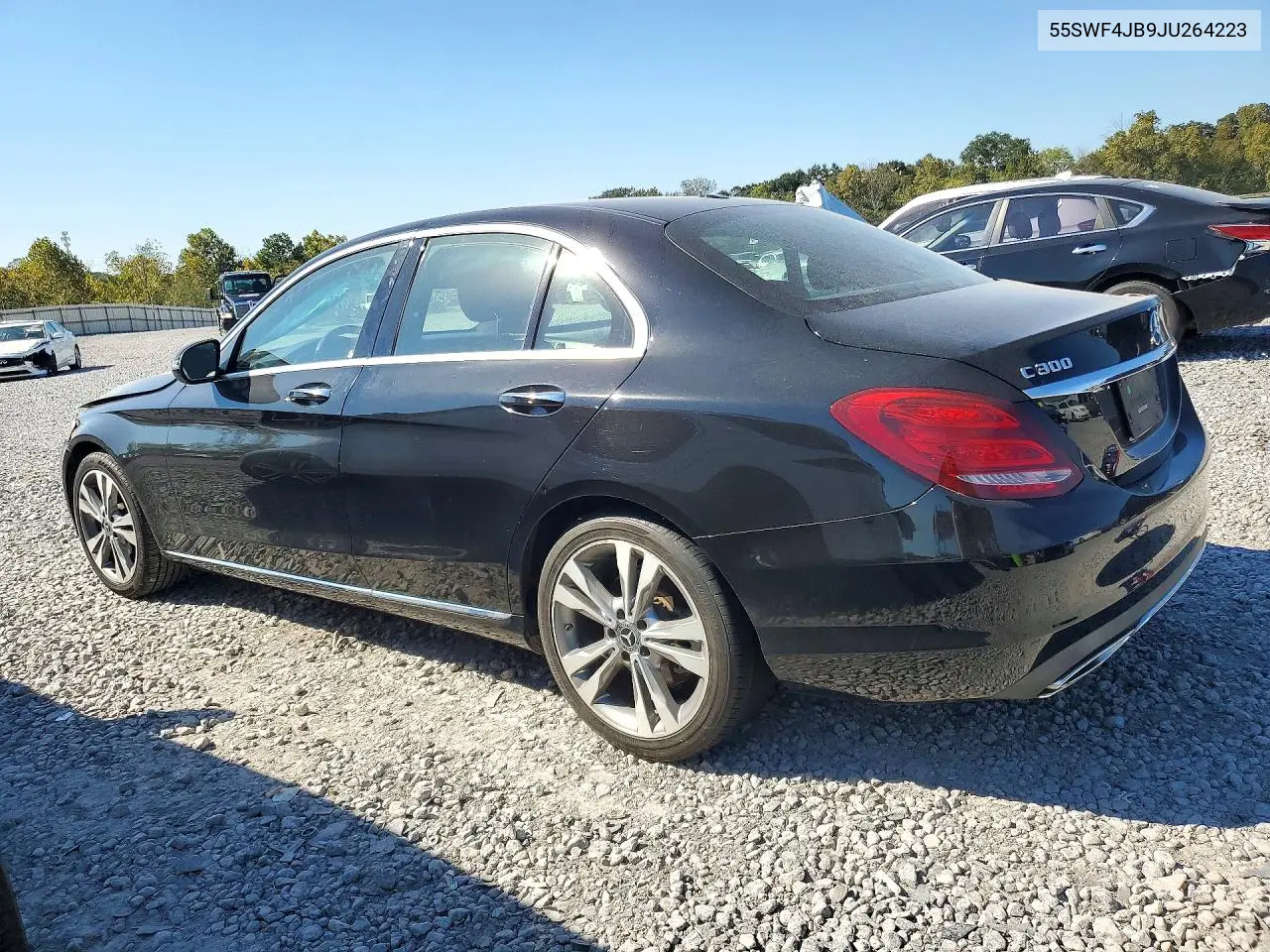 2018 MERCEDES C-KLASSE VIN 55SWF4JB9JU264223 — фото 2