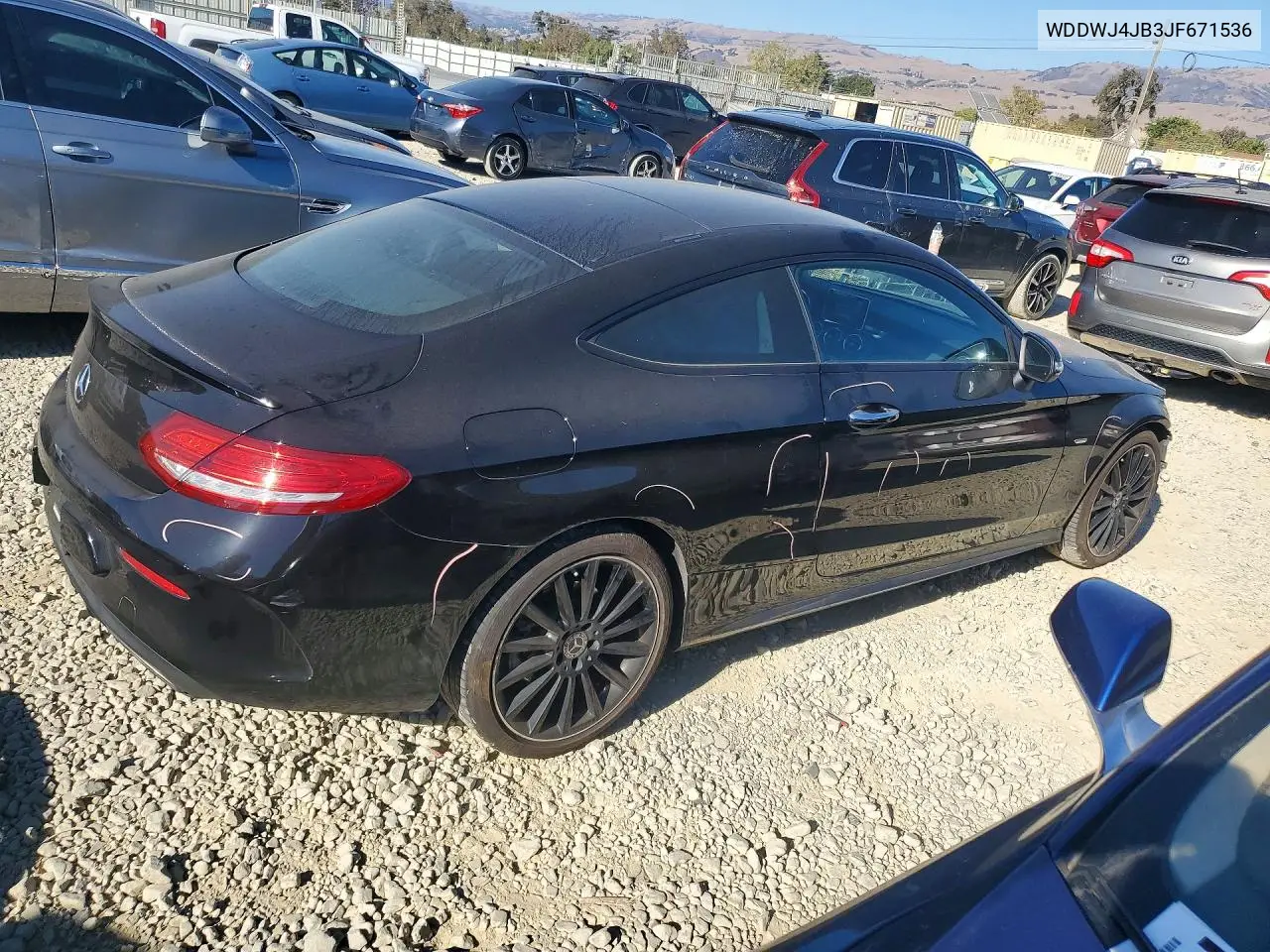 2018 MERCEDES C-KLASSE VIN WDDWJ4JB3JF671536 — фото 3
