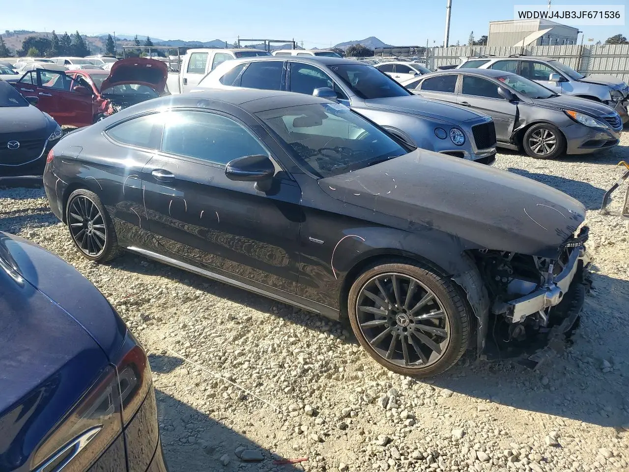 2018 MERCEDES C-KLASSE VIN WDDWJ4JB3JF671536 — фото 4