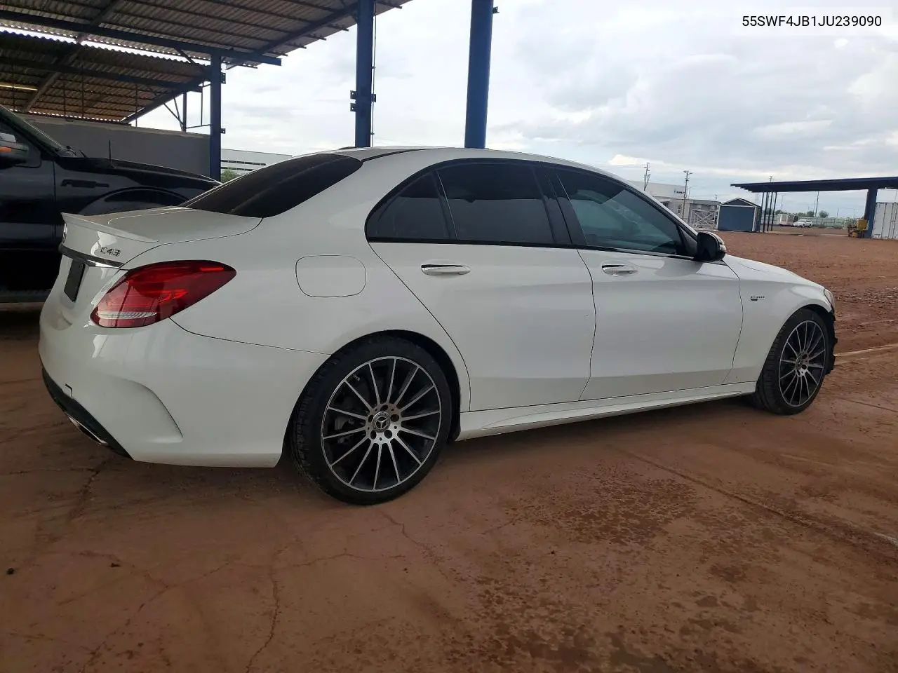 2018 MERCEDES C-KLASSE VIN 55SWF4JB1JU239090 — фото 3
