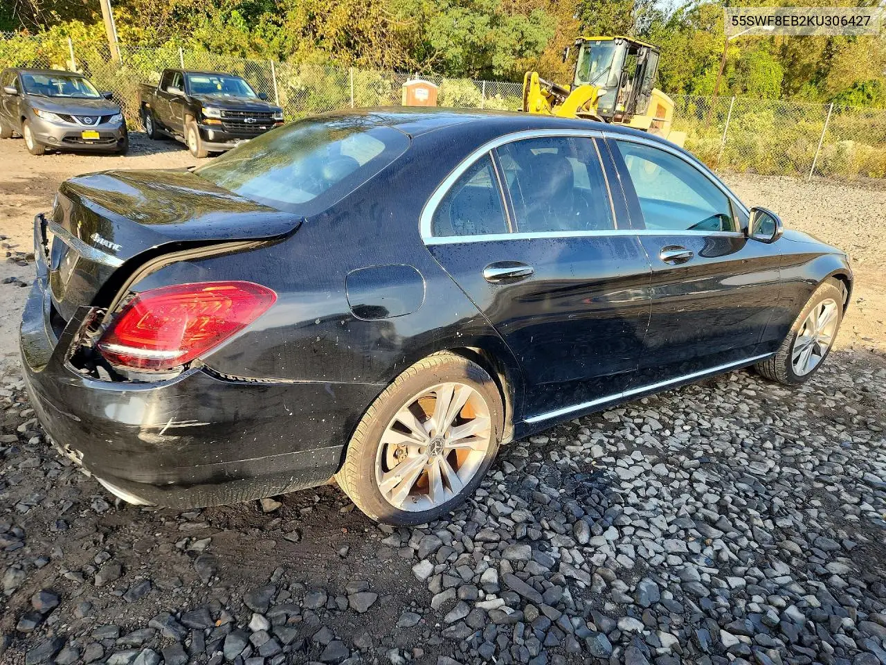 2019 MERCEDES C-KLASSE VIN 55SWF8EB2KU306427 — фото 3