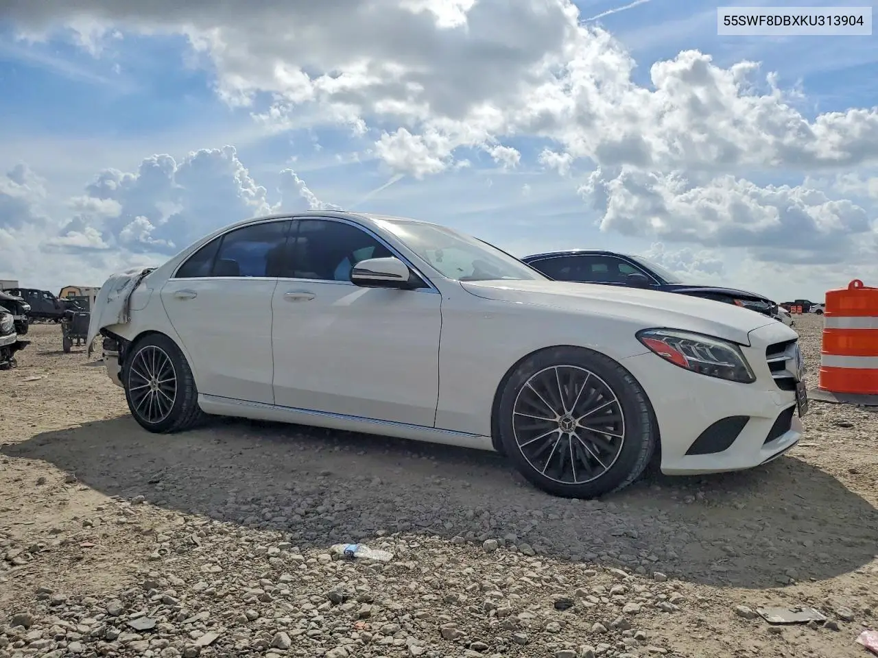2019 MERCEDES C-KLASSE VIN 55SWF8DBXKU313904 — фото 4