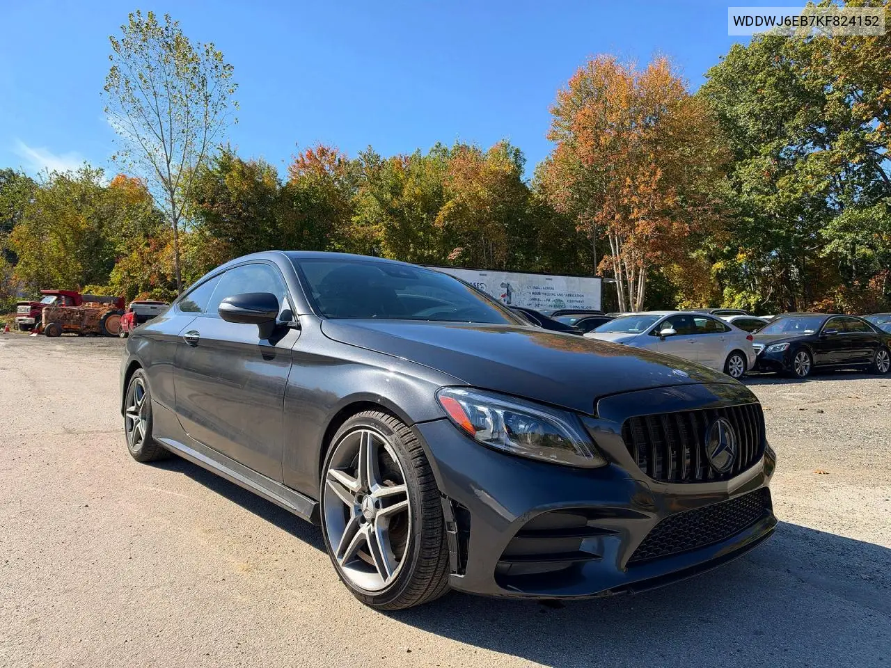 MERCEDES C-KLASSE 2019, VIN WDDWJ6EB7KF824152
