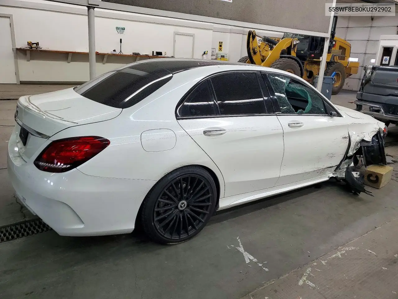 2019 MERCEDES C-KLASSE VIN 55SWF8EB0KU292902 — фото 3