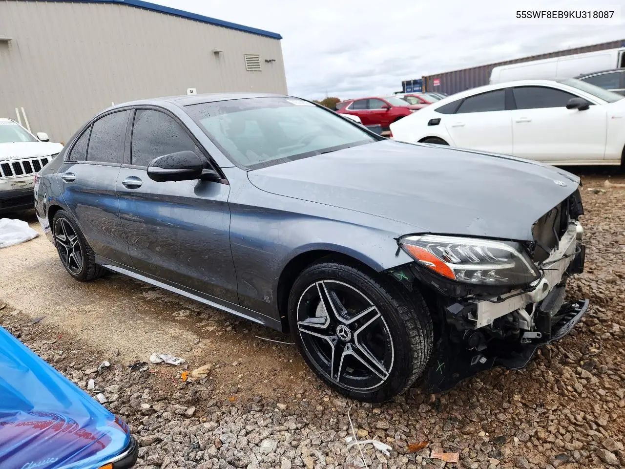 2019 MERCEDES C-KLASSE VIN 55SWF8EB9KU318087 — фото 4