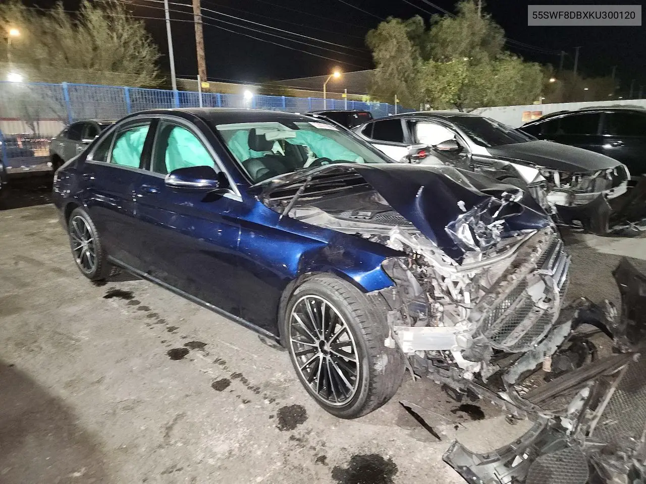 2019 MERCEDES C-KLASSE VIN 55SWF8DBXKU300120 — фото 4