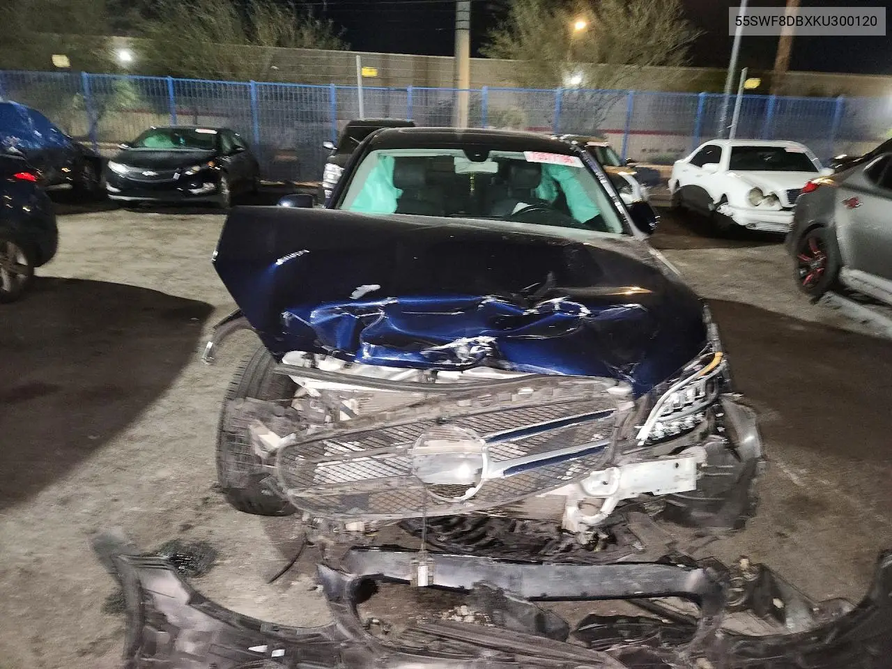 2019 MERCEDES C-KLASSE VIN 55SWF8DBXKU300120 — фото 5