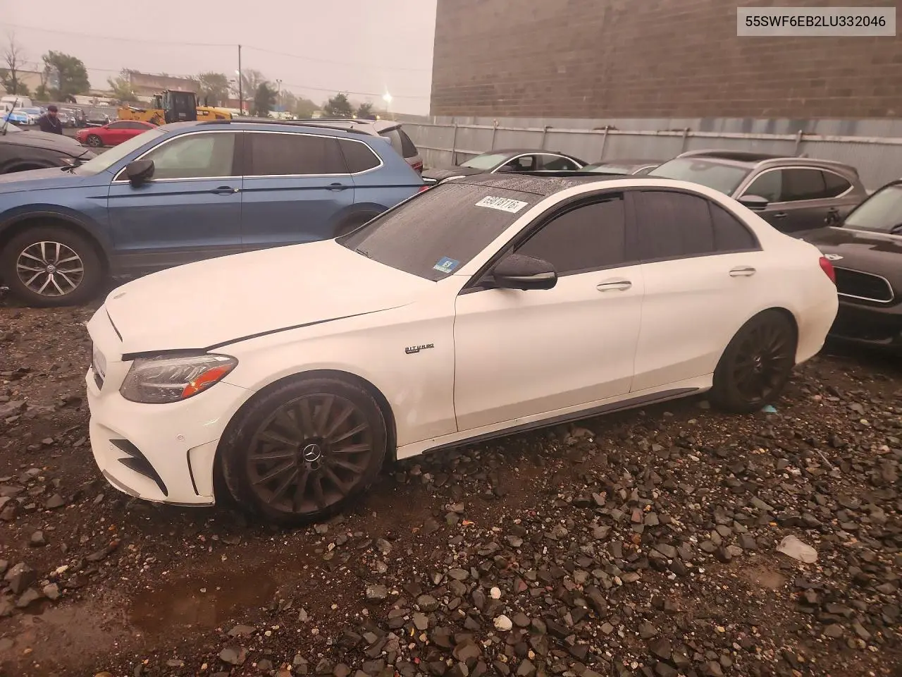 MERCEDES C-KLASSE 2020, VIN 55SWF6EB2LU332046