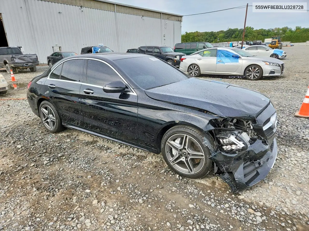 2020 MERCEDES C-KLASSE VIN 55SWF8EB3LU328728 — фото 4