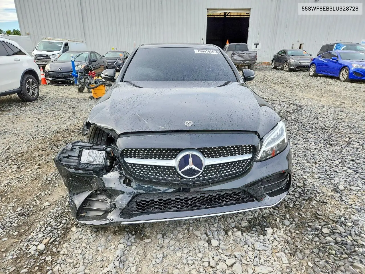 2020 MERCEDES C-KLASSE VIN 55SWF8EB3LU328728 — фото 5