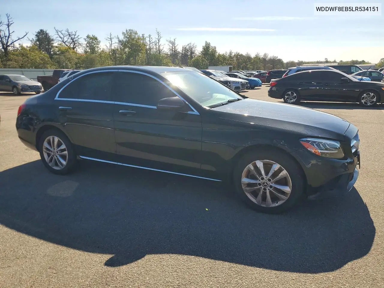 2020 MERCEDES C-KLASSE VIN WDDWF8EB5LR534151 — фото 4