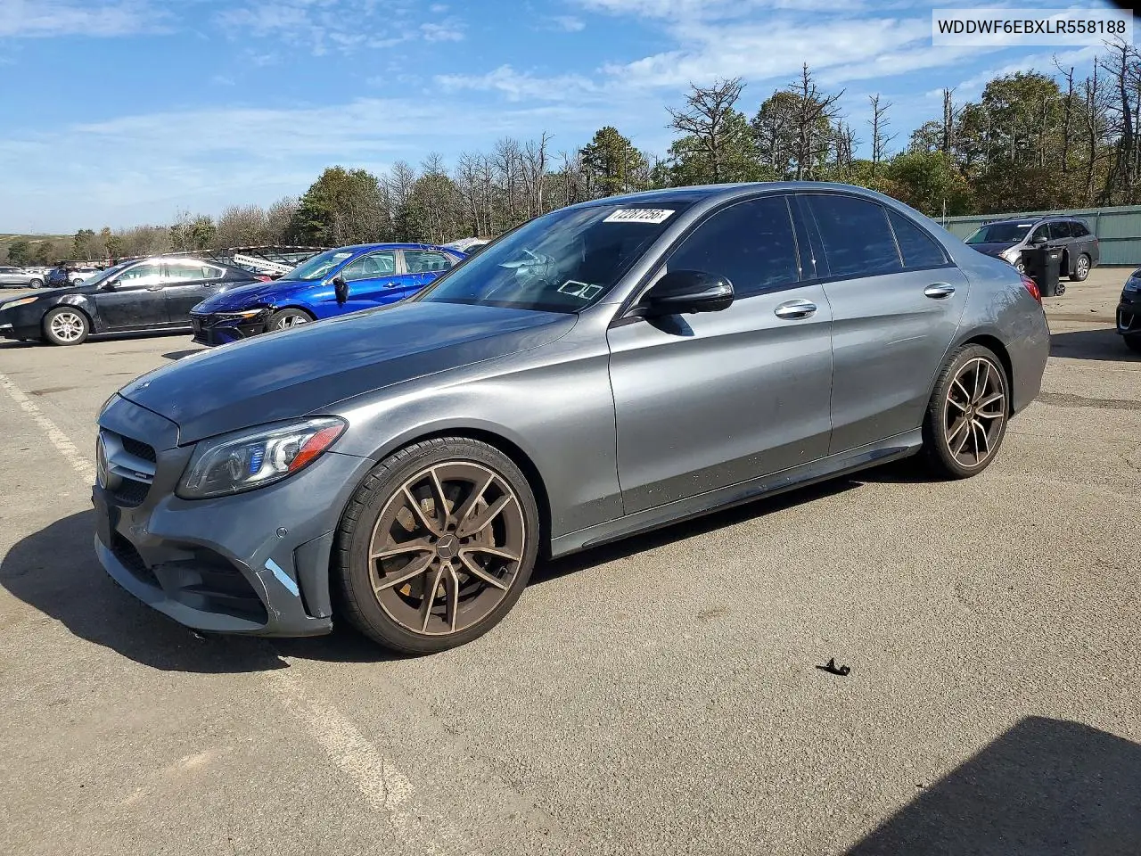 MERCEDES C-KLASSE 2020, VIN WDDWF6EBXLR558188