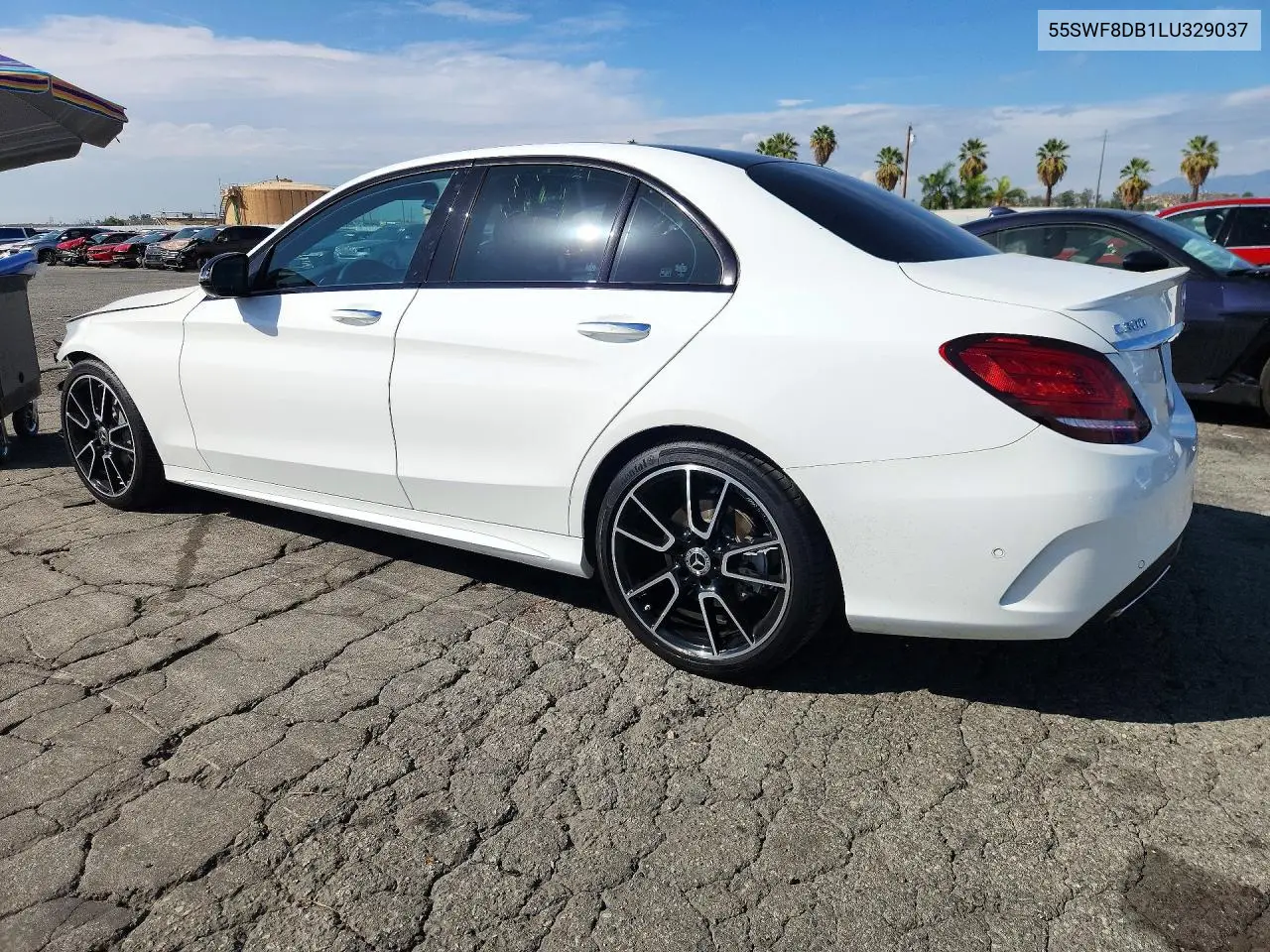 2020 MERCEDES C-KLASSE VIN 55SWF8DB1LU329037 — фото 2