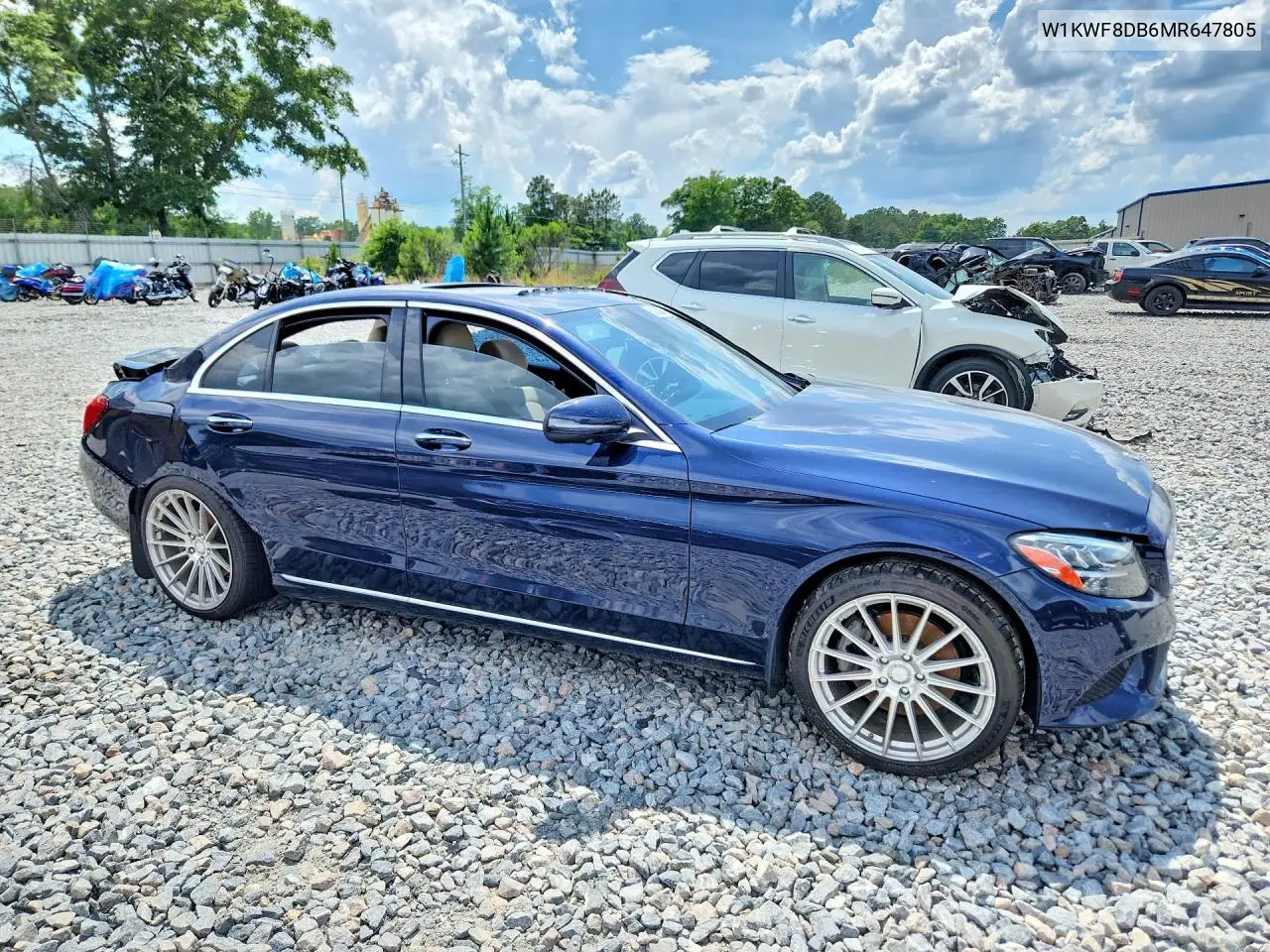 2021 MERCEDES C-KLASSE VIN W1KWF8DB6MR647805 — фото 4