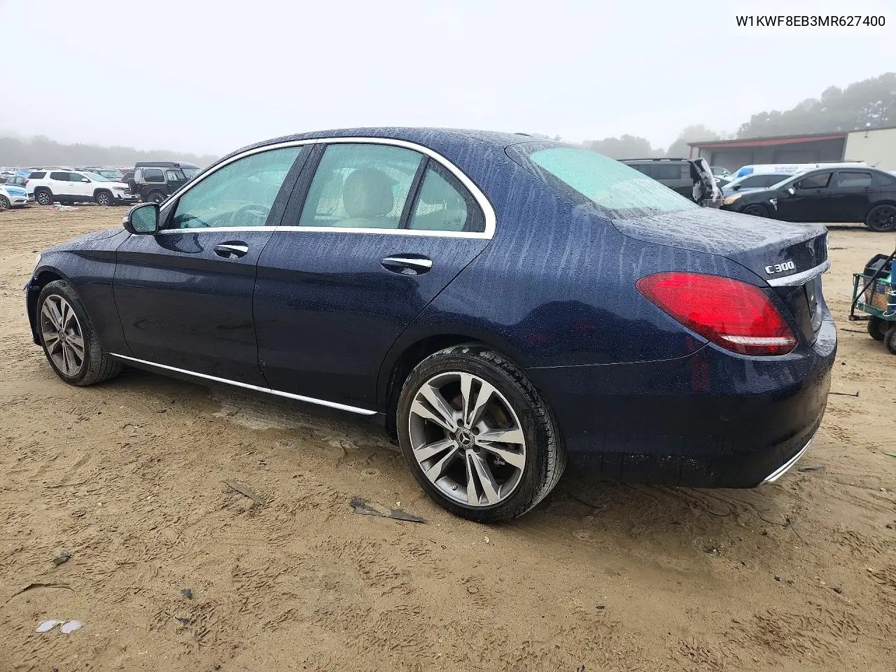 2021 MERCEDES C-KLASSE VIN W1KWF8EB3MR627400 — фото 2