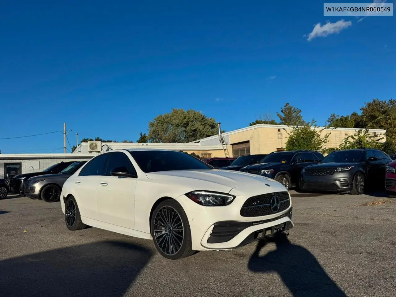 MERCEDES C-KLASSE 2022, VIN W1KAF4GB4NR060549