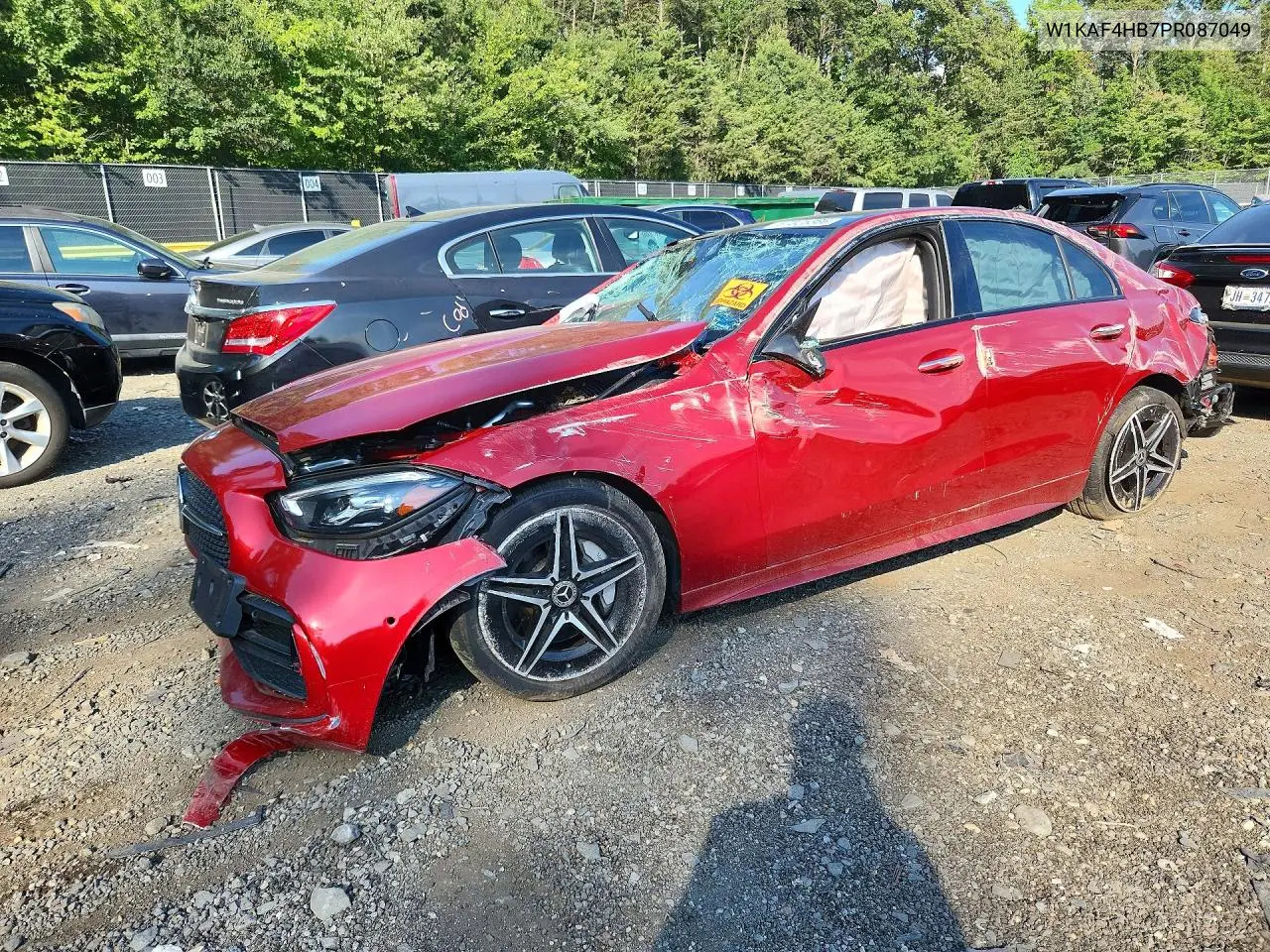 MERCEDES C-KLASSE 2023, VIN W1KAF4HB7PR087049