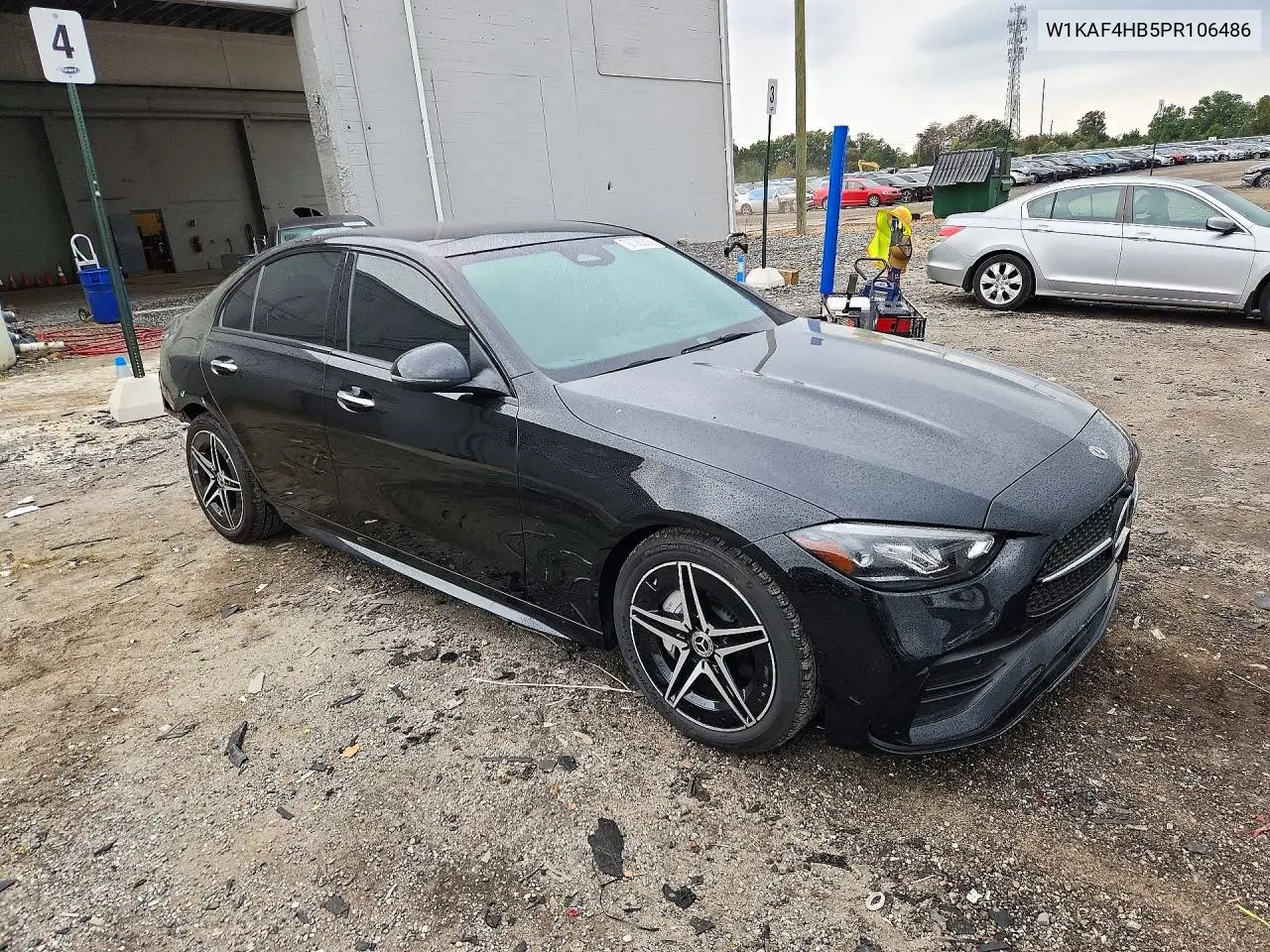 2023 MERCEDES C-KLASSE VIN W1KAF4HB5PR106486 — фото 4