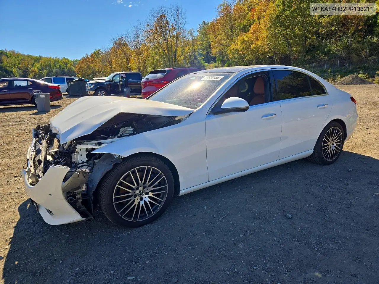 MERCEDES C-KLASSE 2023, VIN W1KAF4HB2PR133211