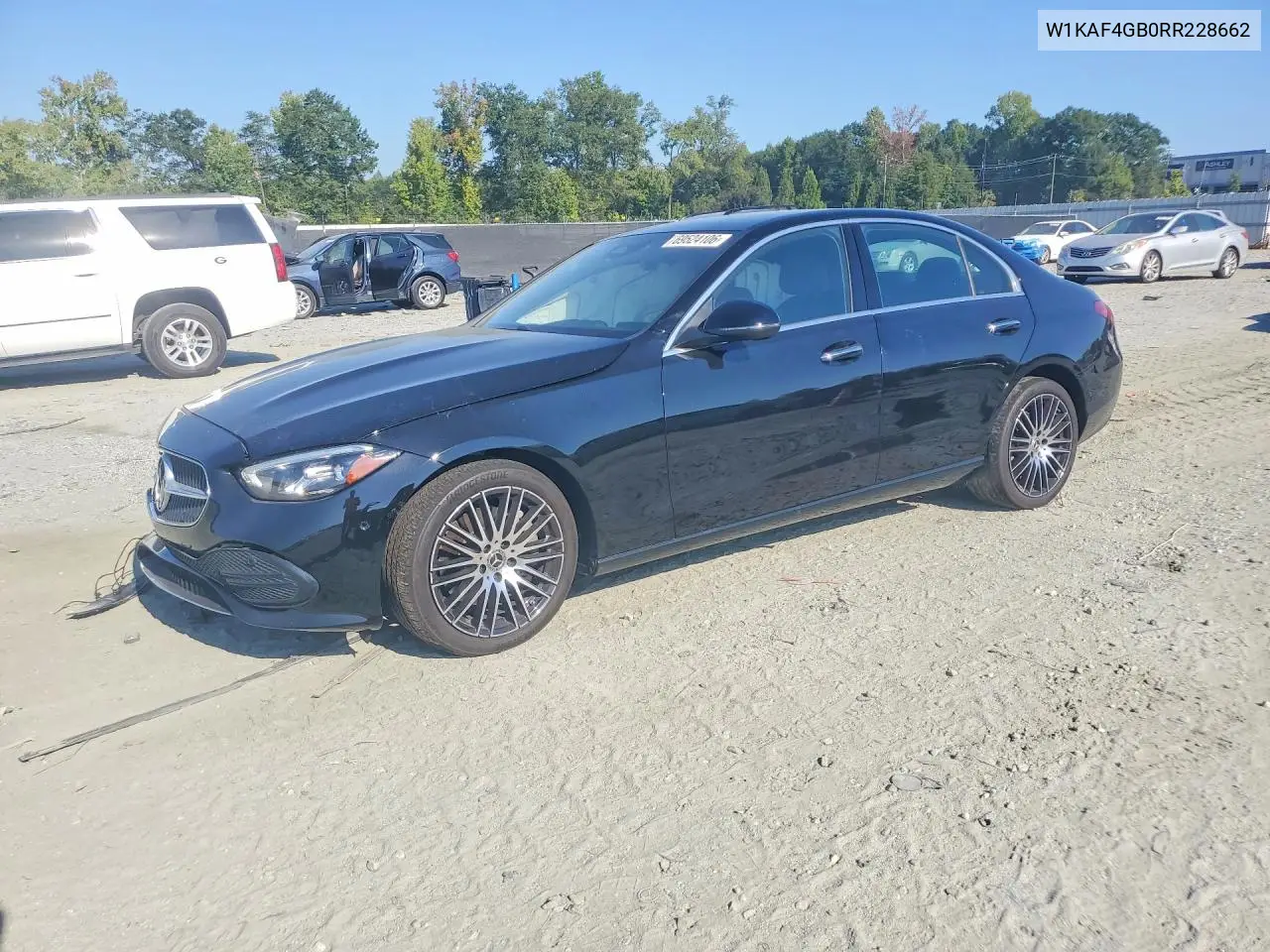 MERCEDES C-KLASSE 2024, VIN W1KAF4GB0RR228662