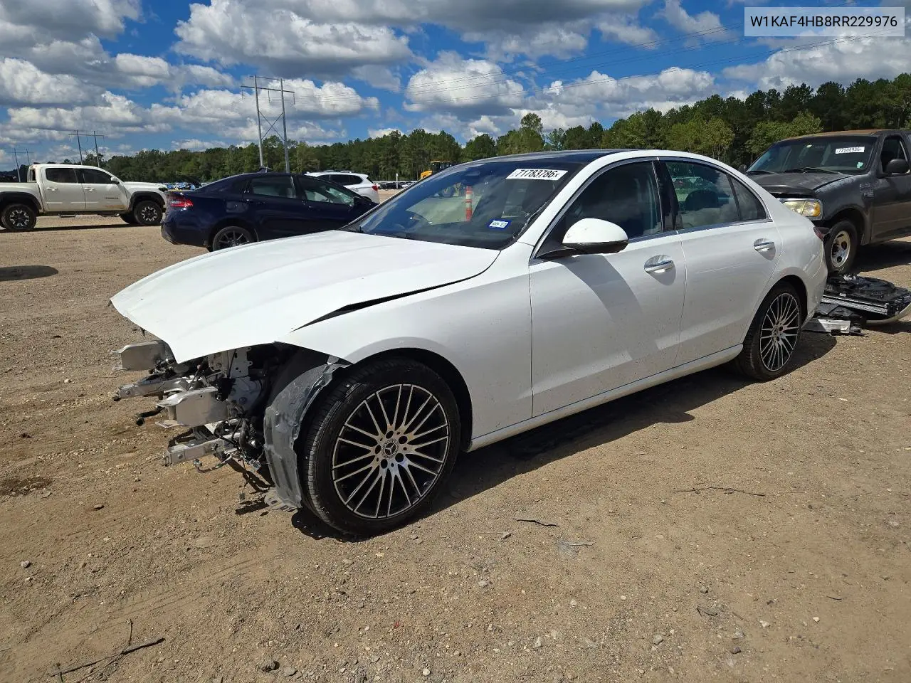 MERCEDES C-KLASSE 2024, VIN W1KAF4HB8RR229976
