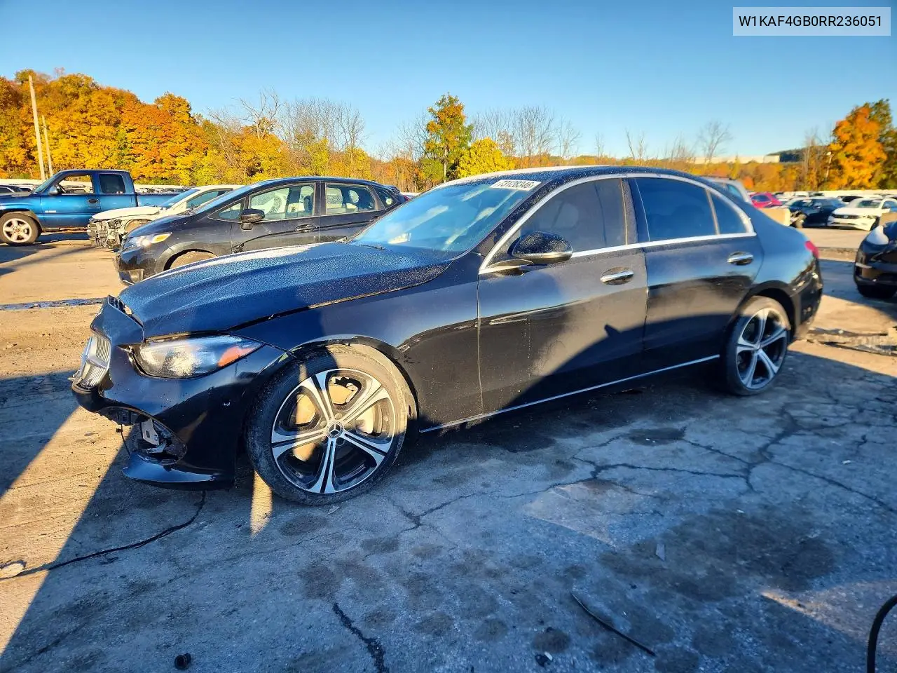 MERCEDES C-KLASSE 2024, VIN W1KAF4GB0RR236051