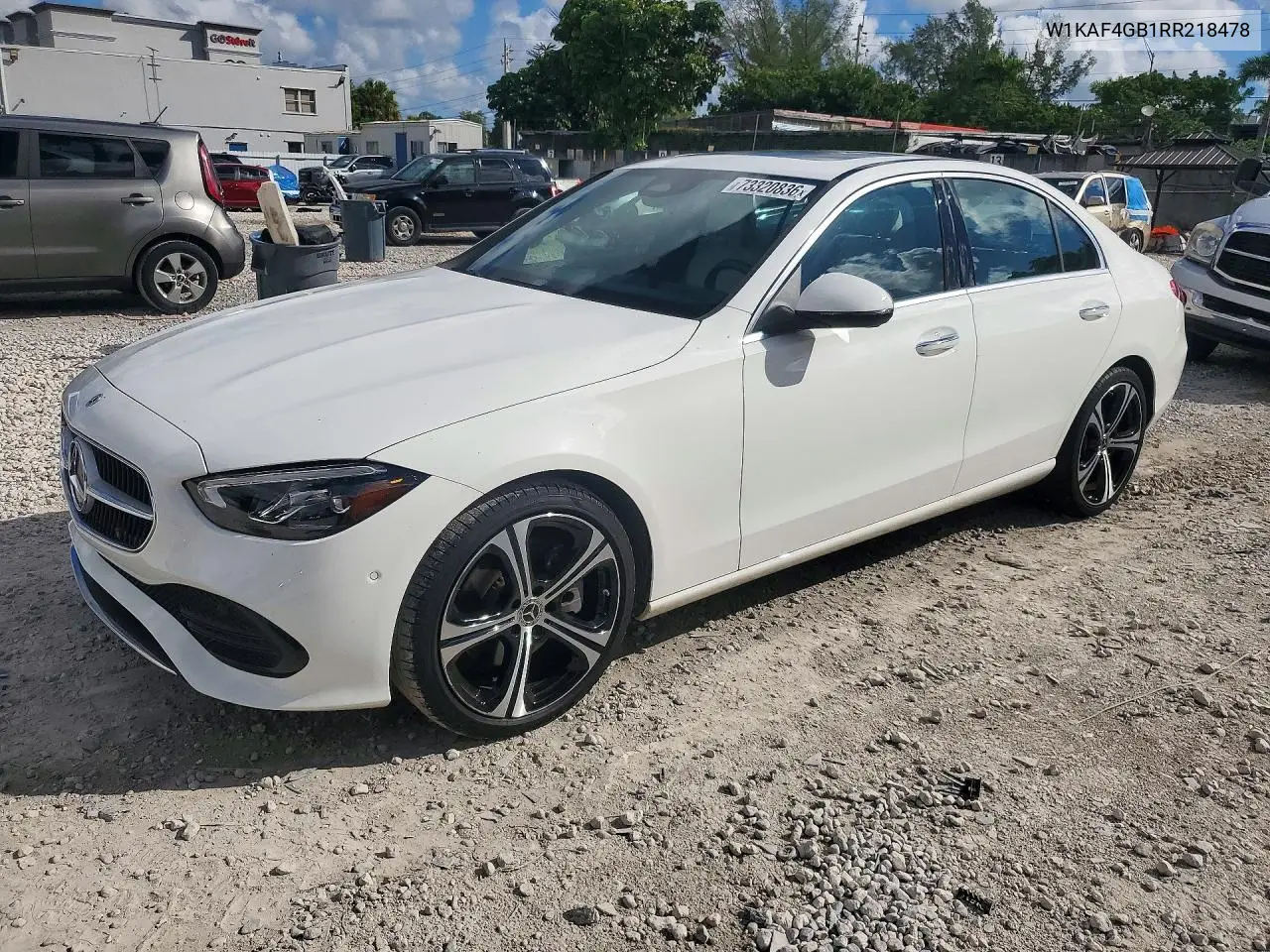 MERCEDES C-KLASSE 2024, VIN W1KAF4GB1RR218478