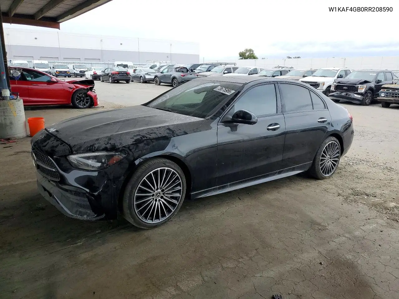 MERCEDES C-KLASSE 2024, VIN W1KAF4GB0RR208590