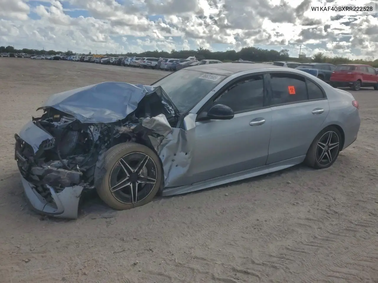 MERCEDES C-KLASSE 2024, VIN W1KAF4GBXRR222528