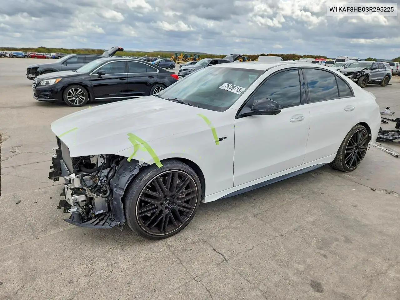 MERCEDES C-KLASSE 2025, VIN W1KAF8HB0SR295225