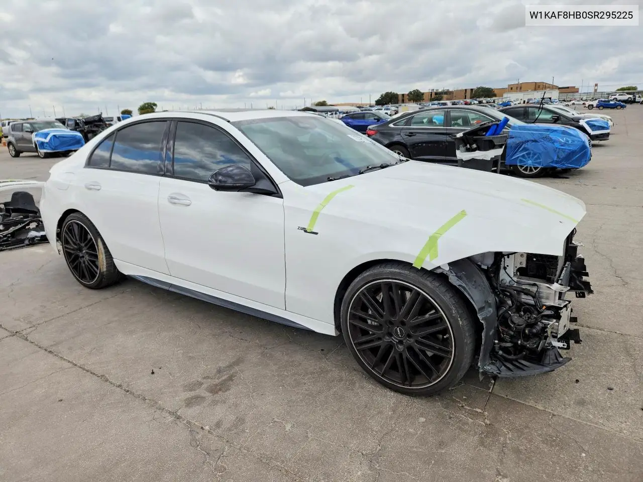 2025 MERCEDES C-KLASSE VIN W1KAF8HB0SR295225 — фото 4