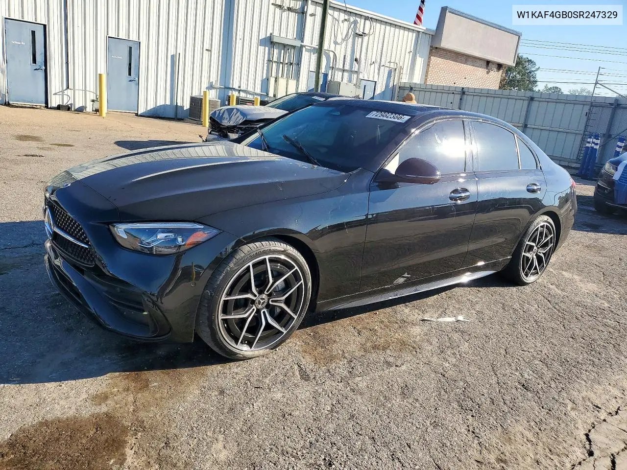 MERCEDES C-KLASSE 2025, VIN W1KAF4GB0SR247329