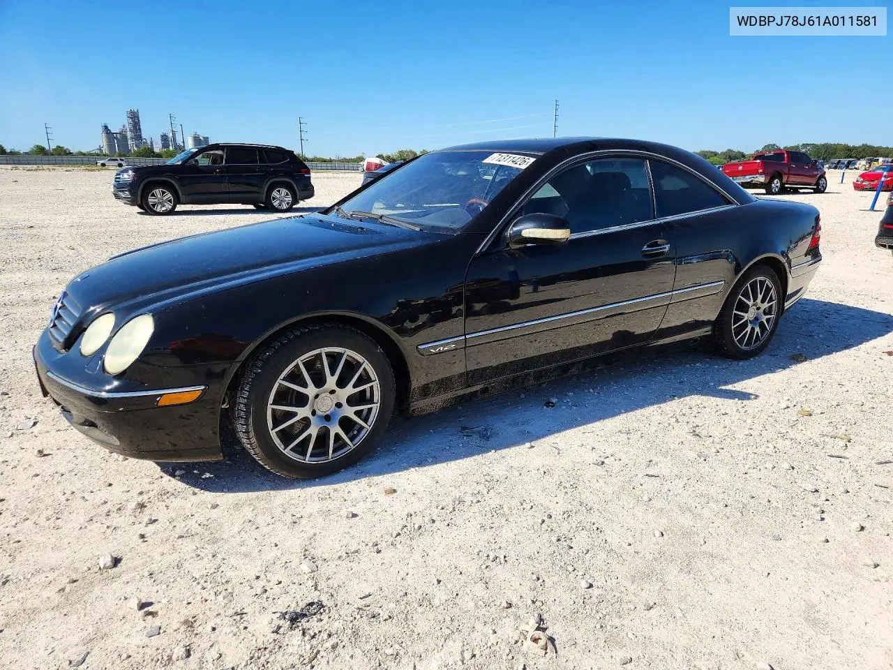 MERCEDES CL-KLASSE 2001, VIN WDBPJ78J61A011581