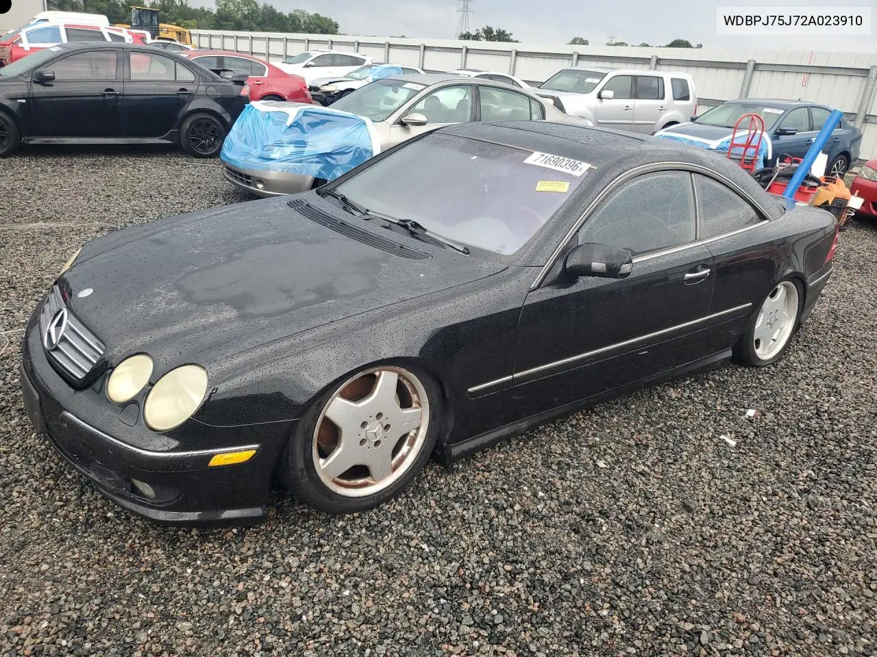 MERCEDES CL-KLASSE 2002, VIN WDBPJ75J72A023910