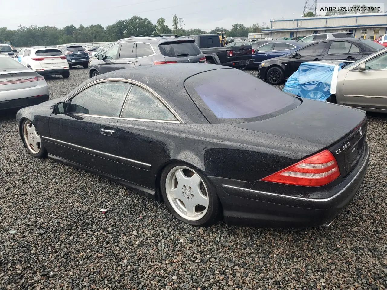 2002 MERCEDES CL-KLASSE VIN WDBPJ75J72A023910 — фото 2
