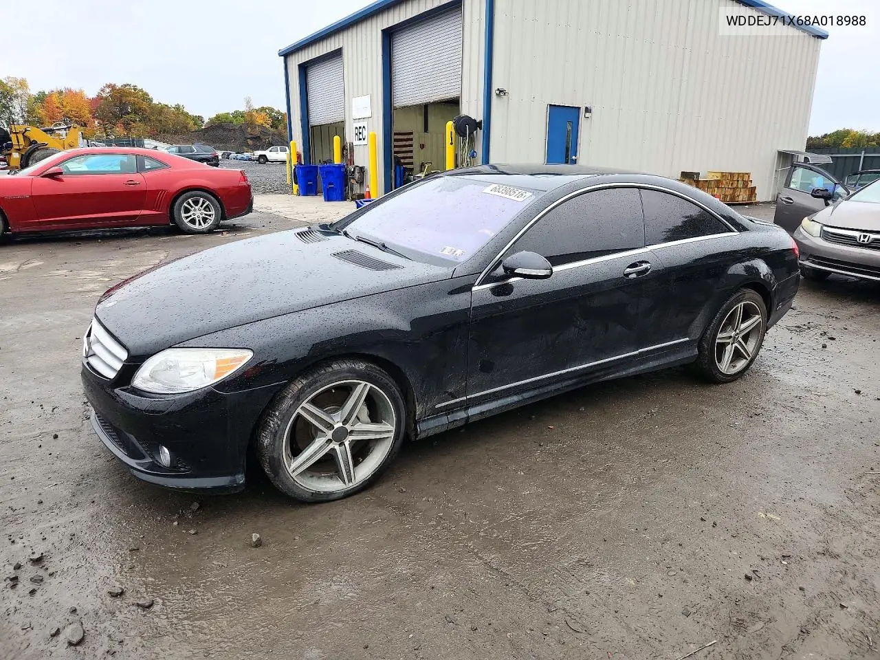 MERCEDES CL-KLASSE 2008, VIN WDDEJ71X68A018988