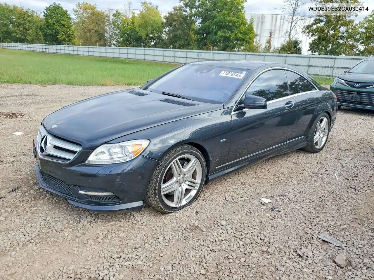 MERCEDES CL-KLASSE 2012, VIN WDDEJ9EB2CA030414