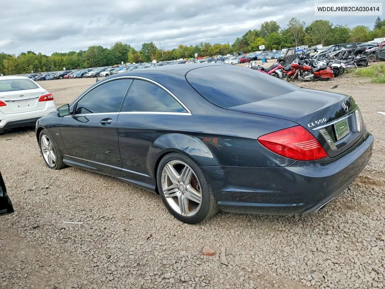 2012 MERCEDES CL-KLASSE VIN WDDEJ9EB2CA030414 — фото 2