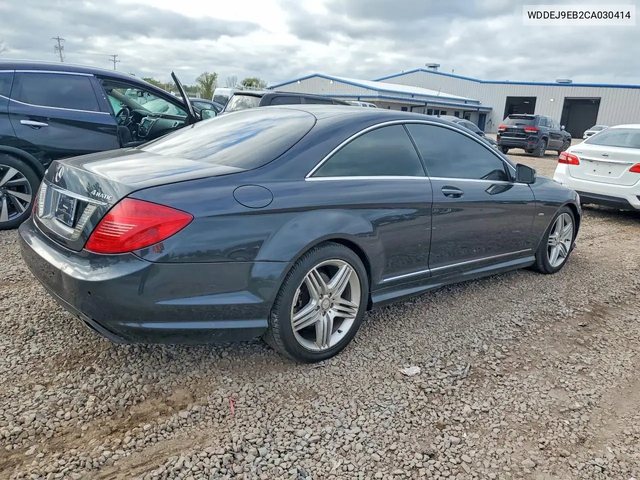 2012 MERCEDES CL-KLASSE VIN WDDEJ9EB2CA030414 — фото 3
