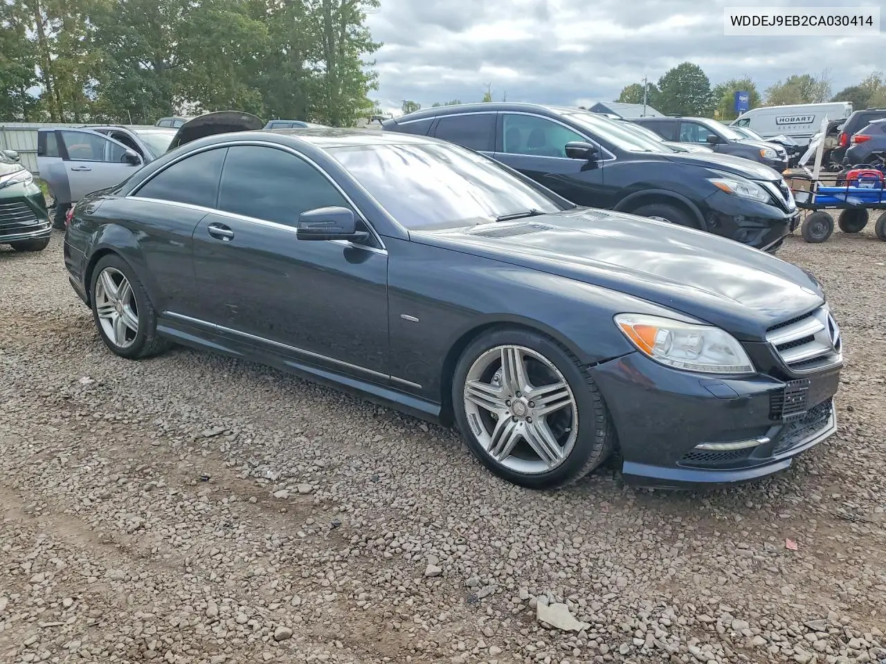 2012 MERCEDES CL-KLASSE VIN WDDEJ9EB2CA030414 — фото 4