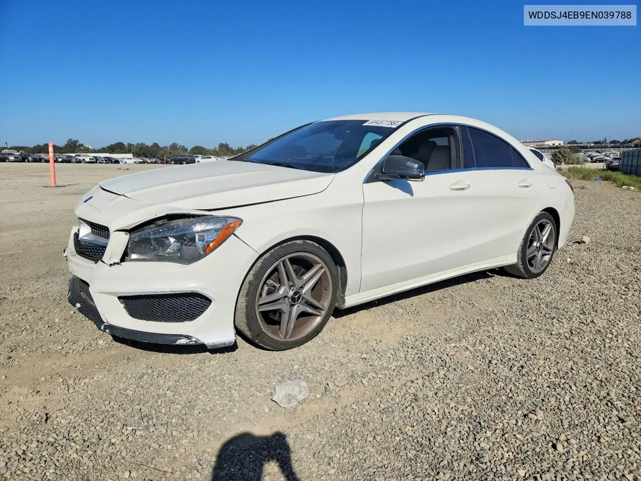 MERCEDES CLA-KLASSE 2014, VIN WDDSJ4EB9EN039788